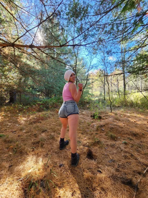 [f] its a sad and beautiful thing when the pines lose their needles