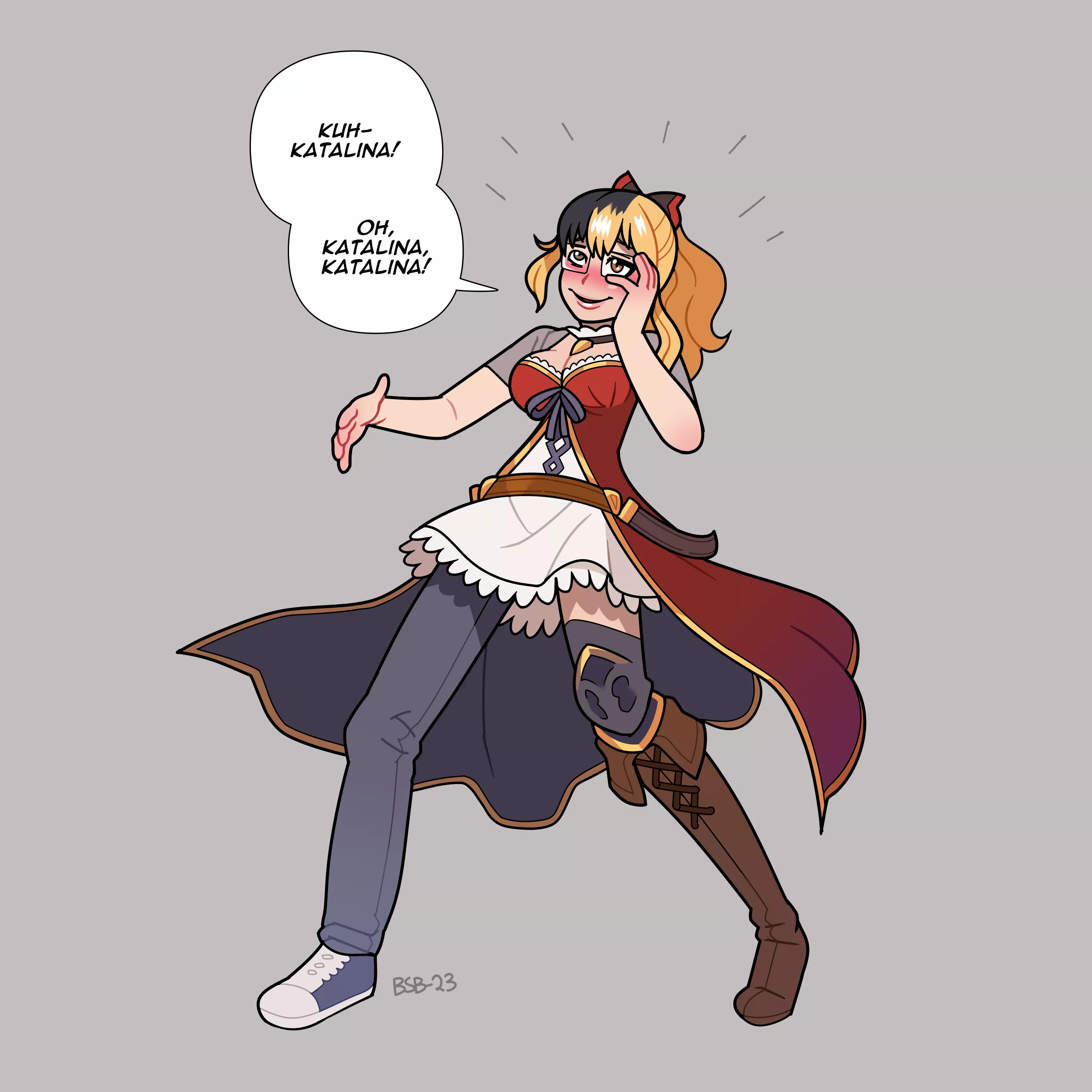 Feeling Vira Strange (Vira [Granblue Fantasy] TF/TG, mid-tf) by blackshirtboy