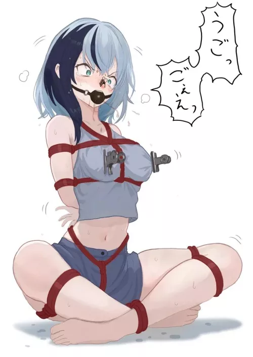 He told me he was gonna use me all day but I’ve been tied up for hours waiting on him to come back home! Hope he’s finding a bunch of friends