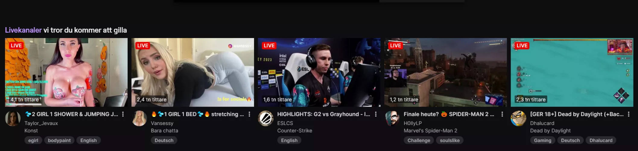 how is this allowed on twitch ?
