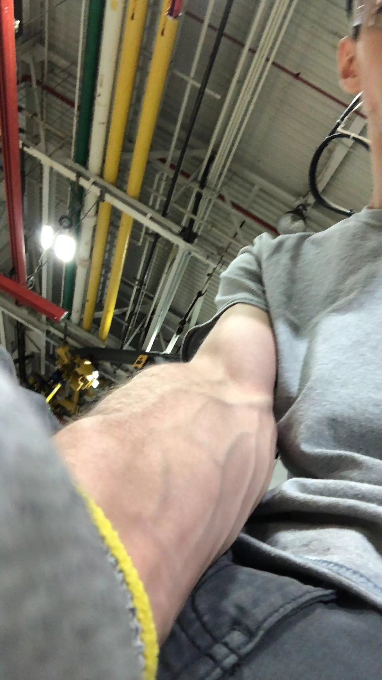 How my arms look all day at work