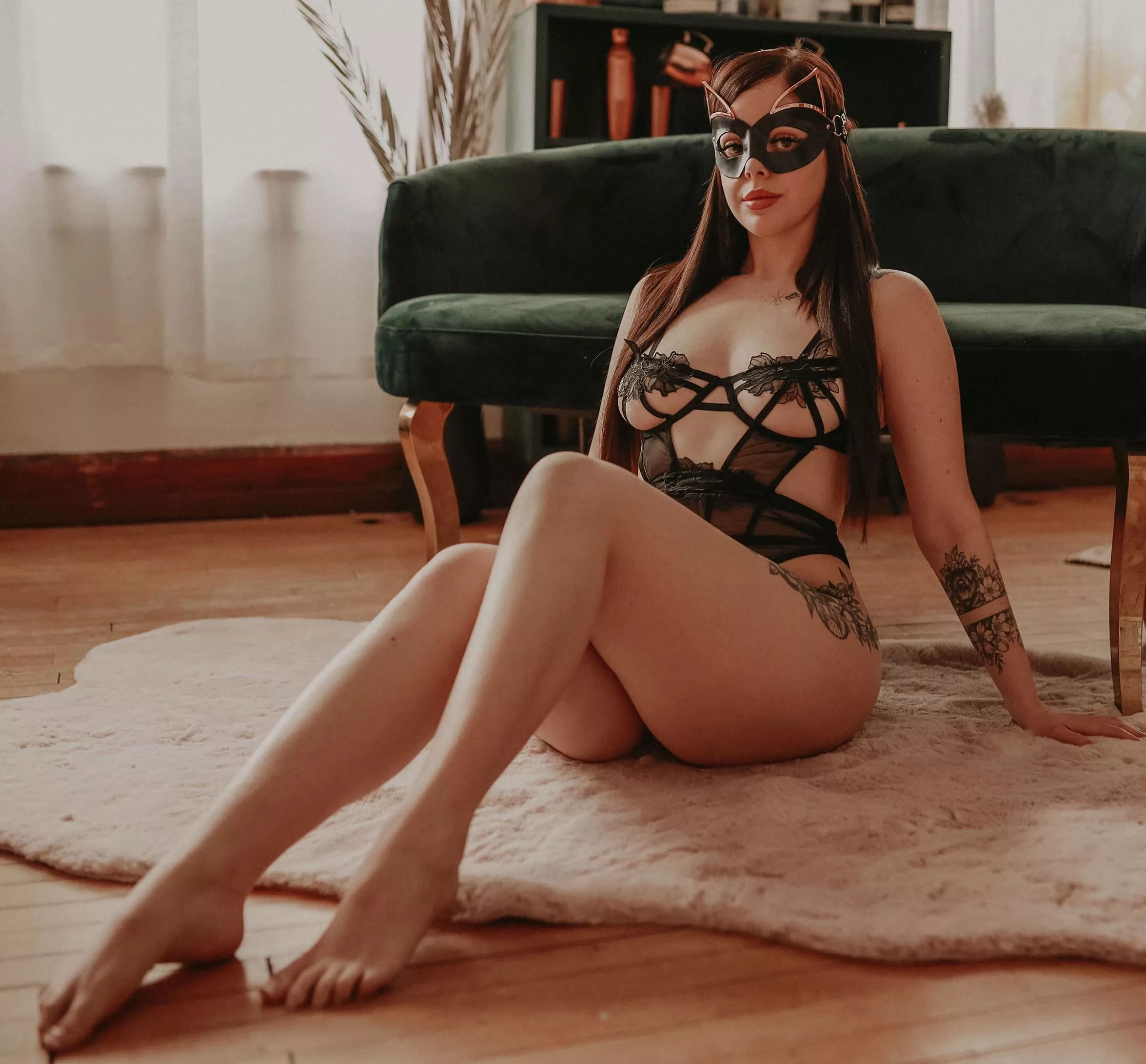 I took my bodysuit and made it a little kinkier