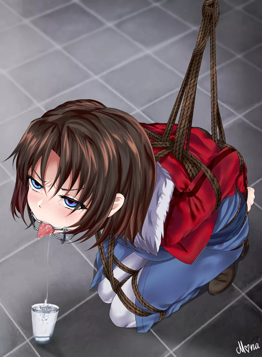 I'll untie you once you completely fill the cup