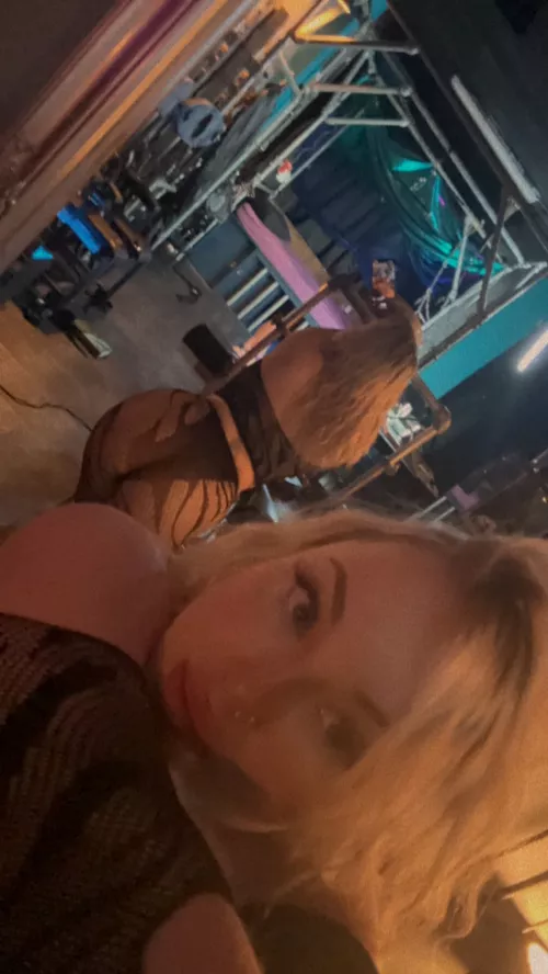 I'm ready for a night with you if I'm wearing my fishnets