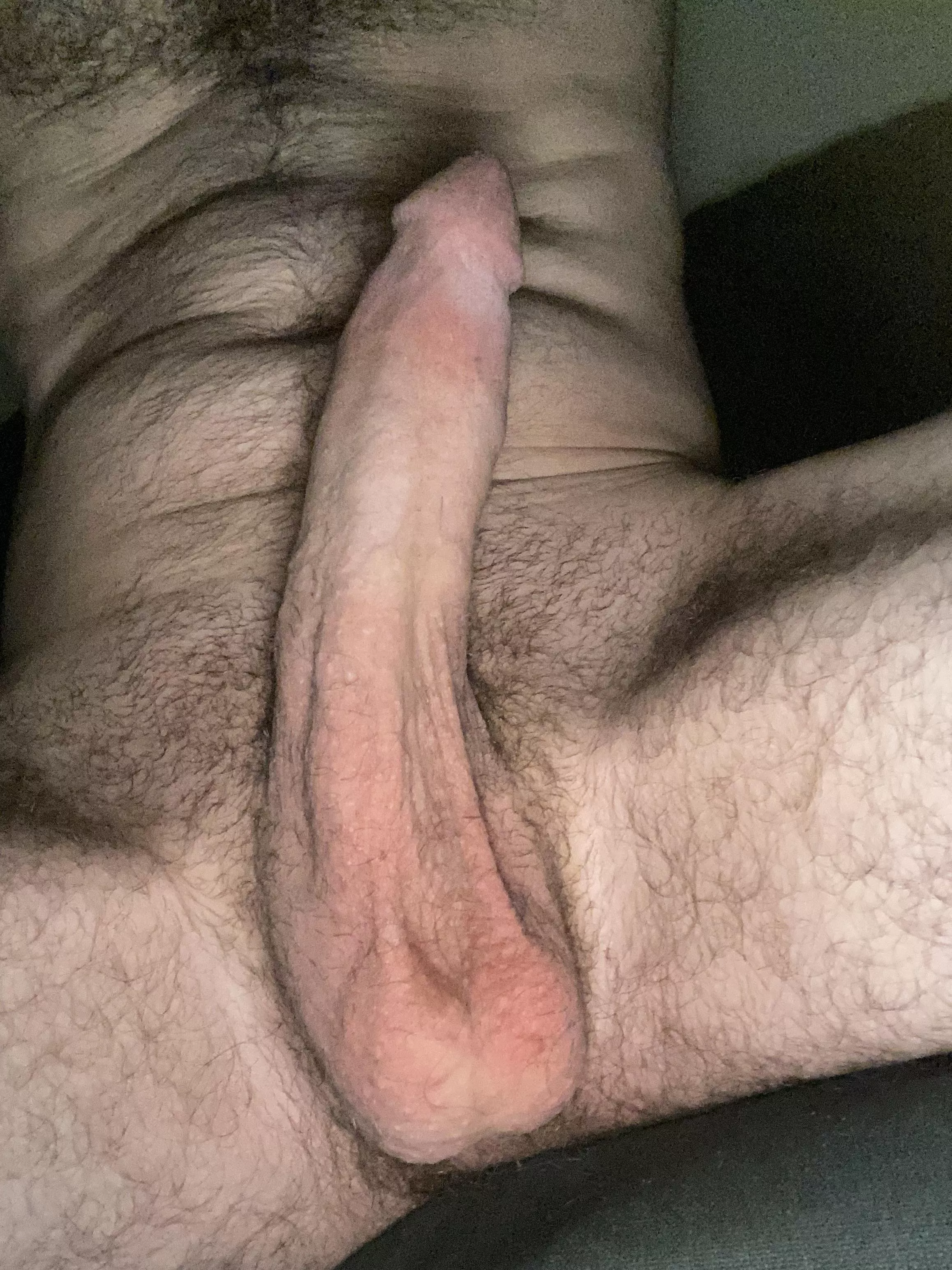 Just woke up on the couch hard as fuck