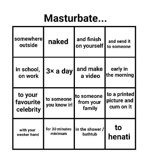 Masturbation Challenge
