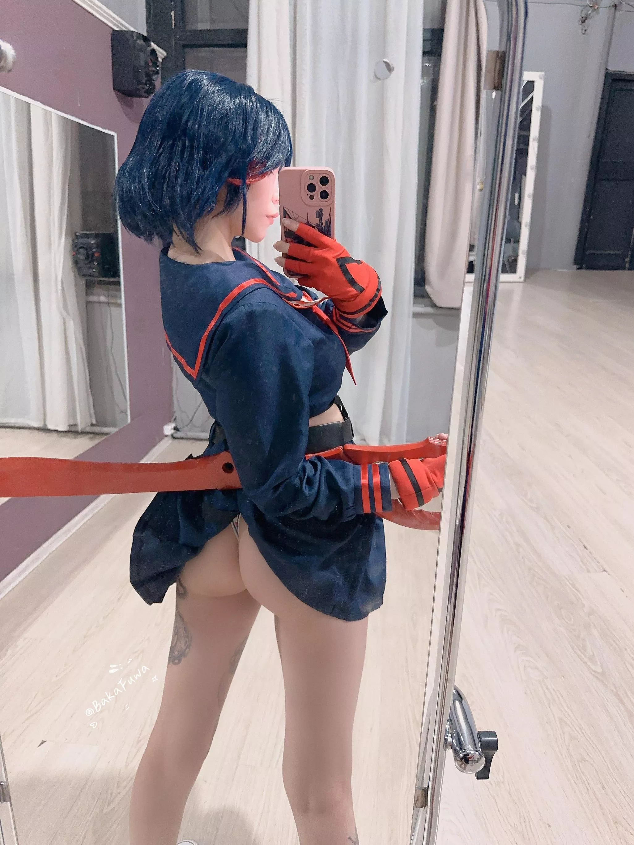 Ryuko cosplay by BakaFuwa