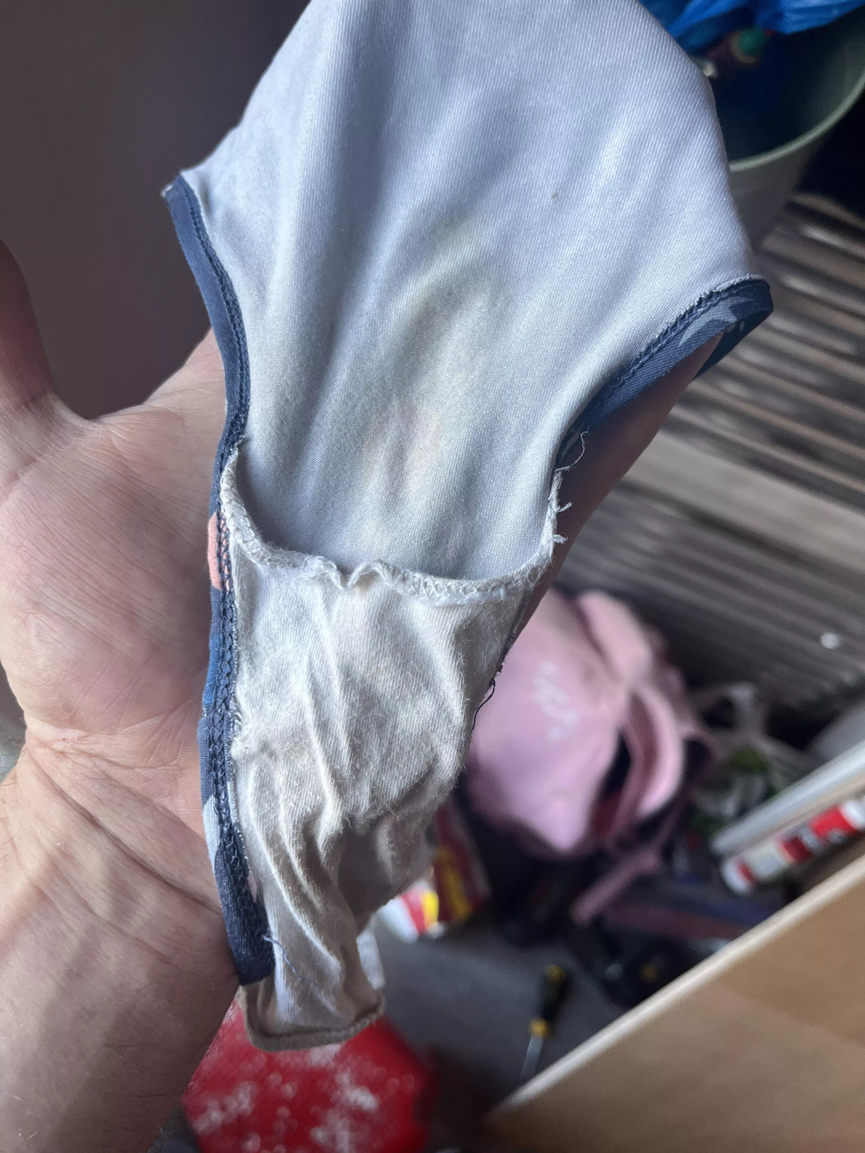 The wife’s dirty panties