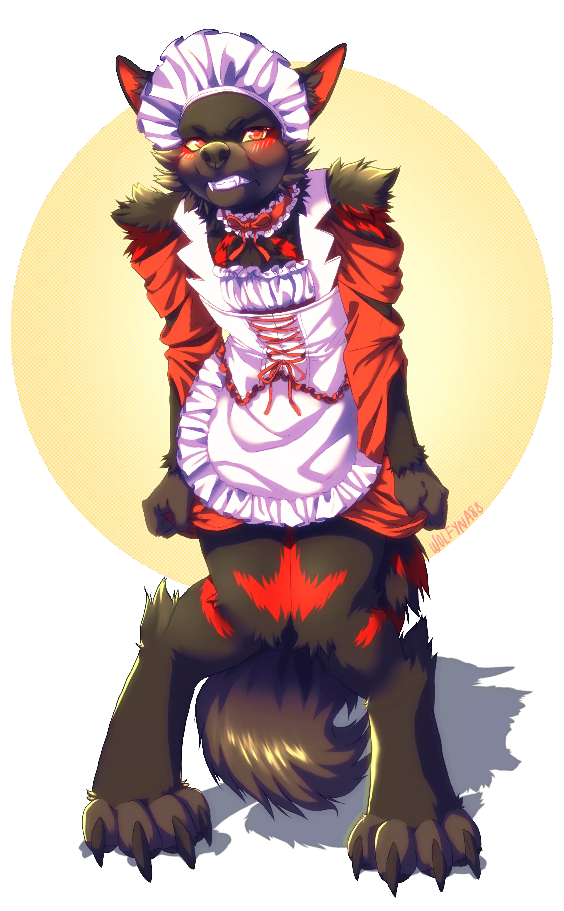 When you lose a bet.