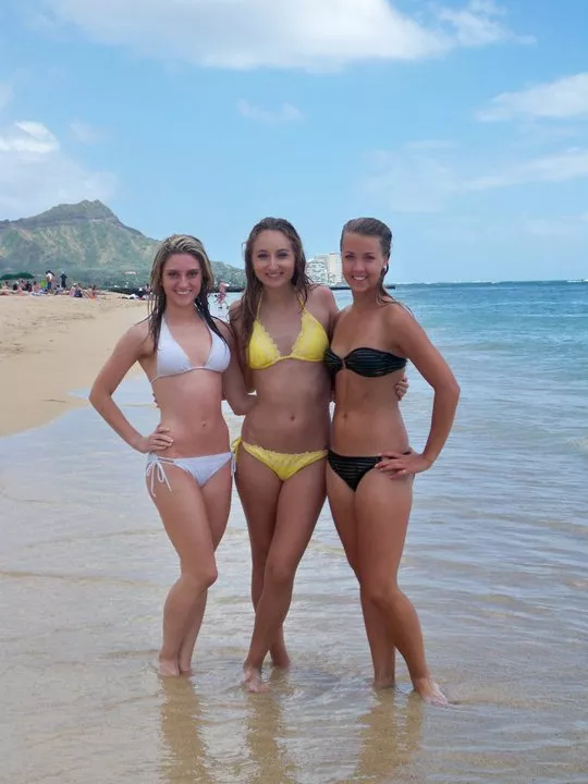 Which sorority girl on the beach?