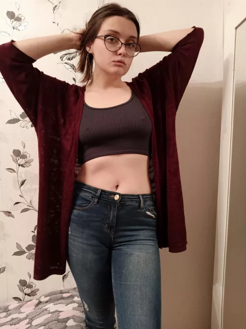 You wouldn't be embarrassed by a secretary without a bra?