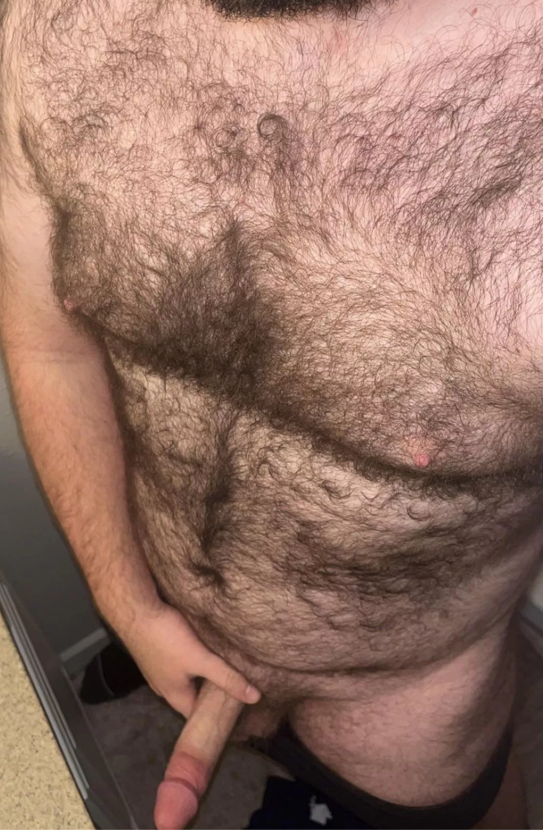 About to hop into the shower