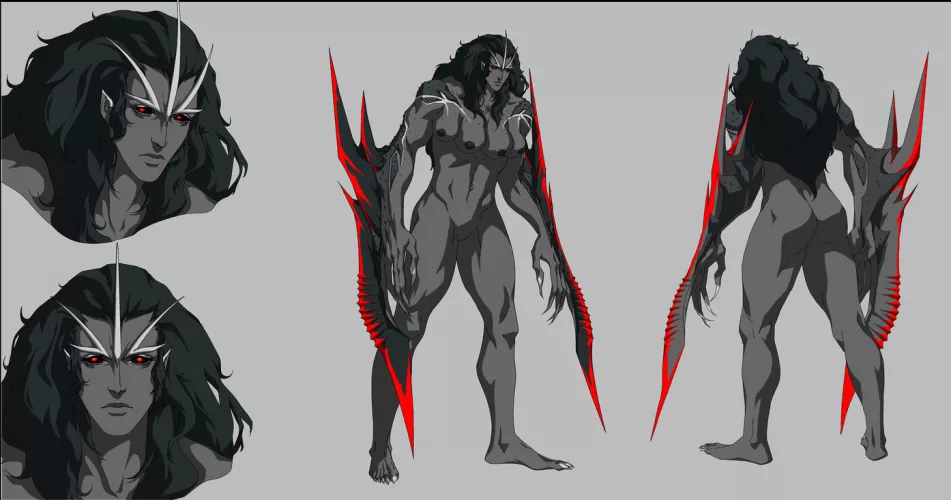 Crazy monster girl desing