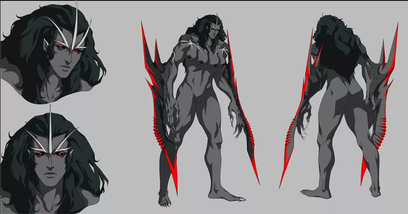 Crazy monster girl desing