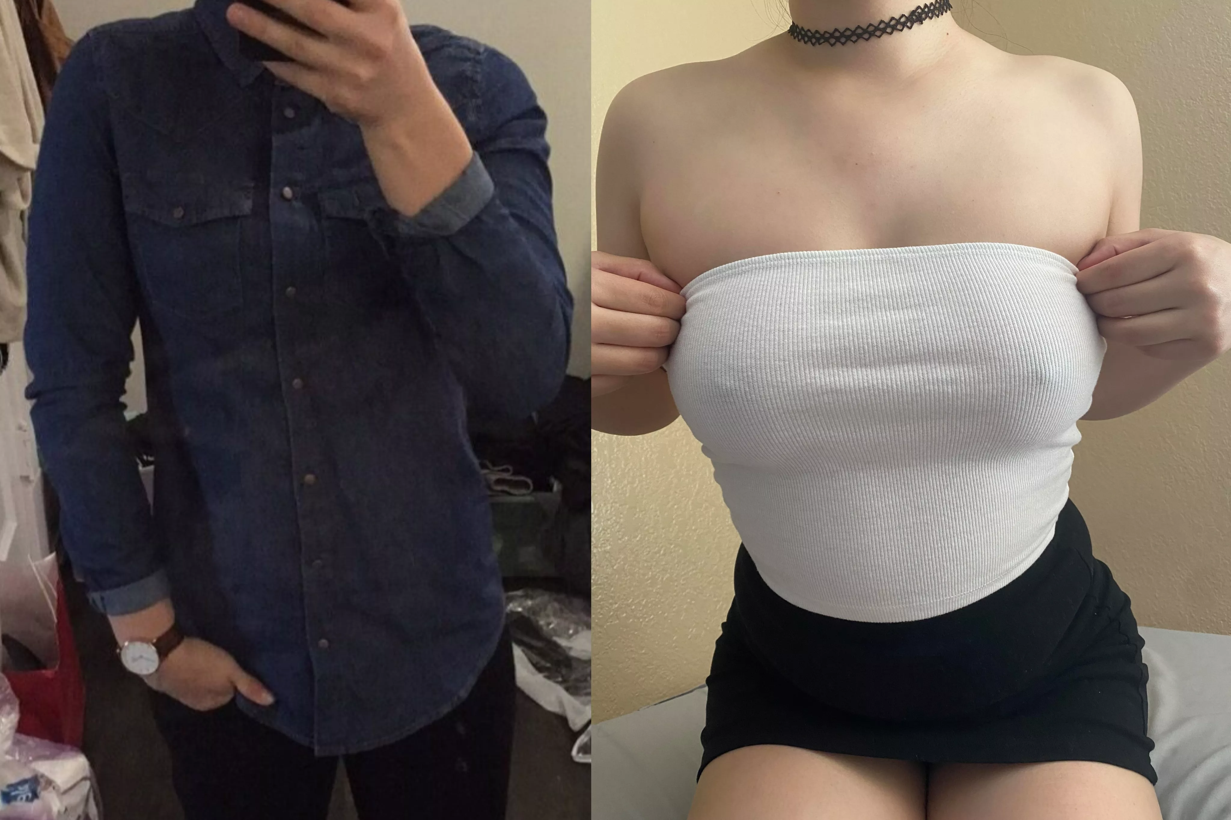 Extreme example. I used to be a butch lesbian.