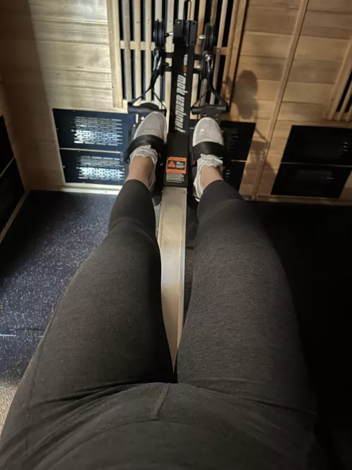 Gonna be a little sweaty when I get home to you 😩