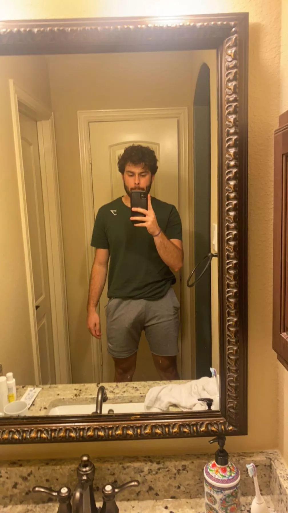 Gotta love some gray sweats