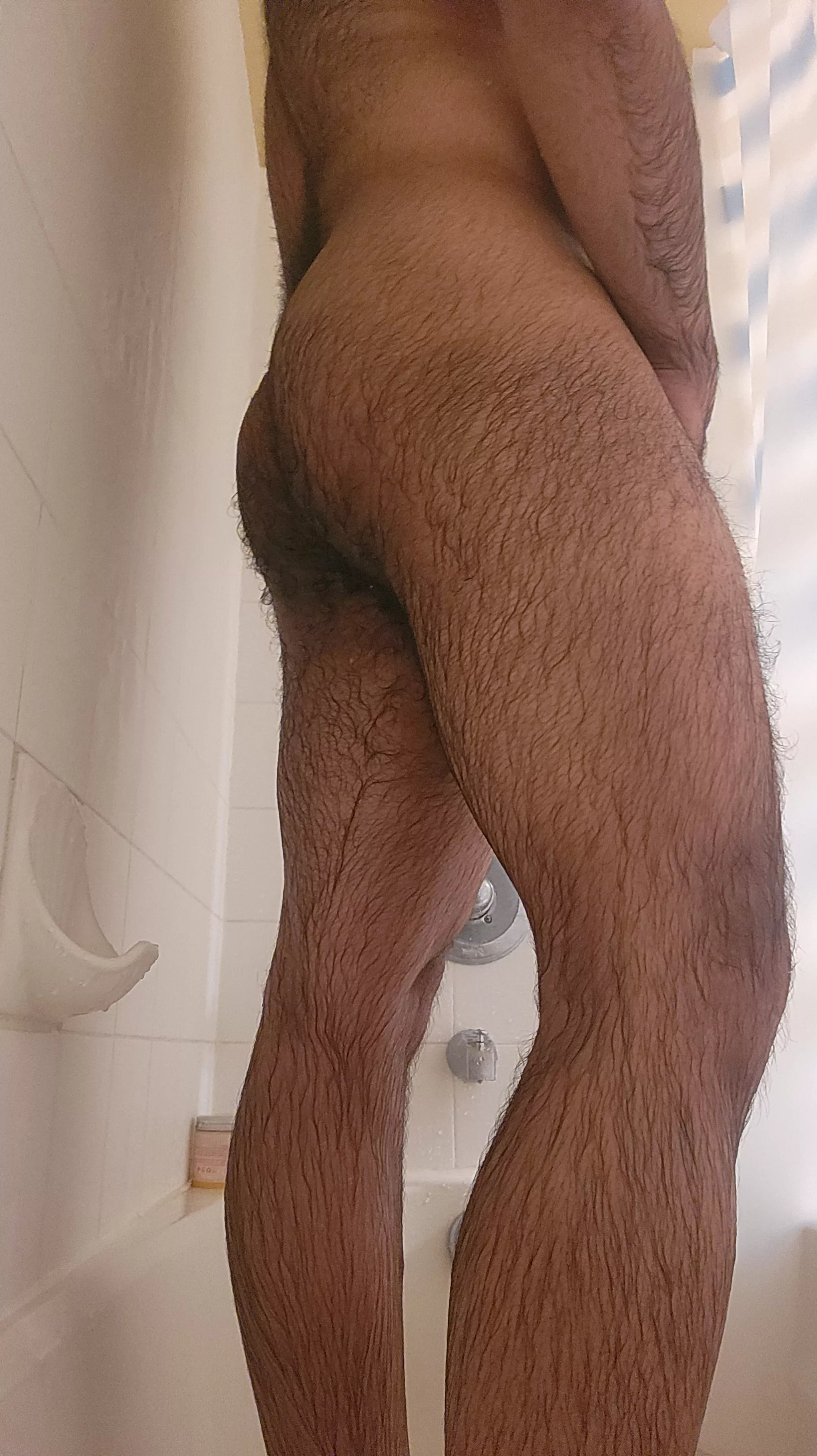 I love hot showers on a cold day