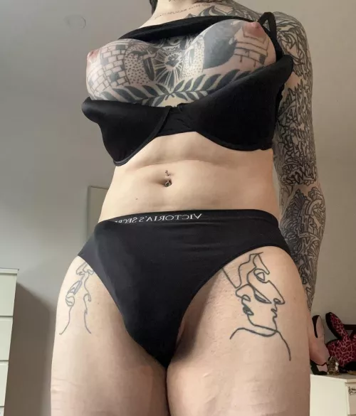 if u had to choose … my tits or cock ? 😈