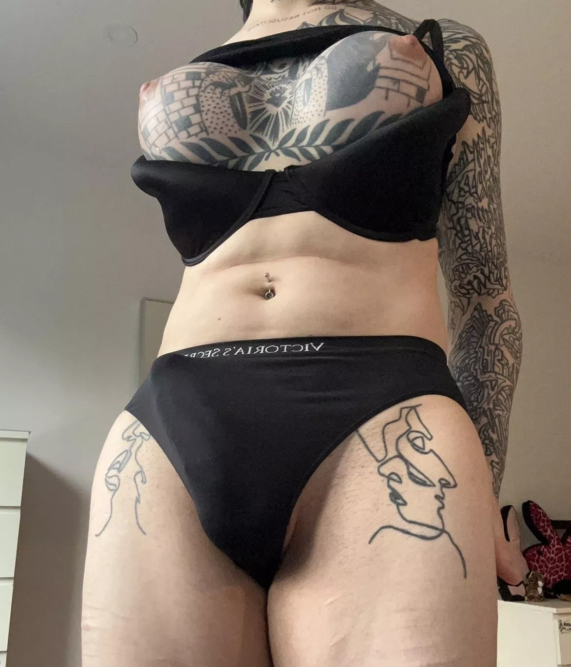 if u had to choose … my tits or cock ? 😈