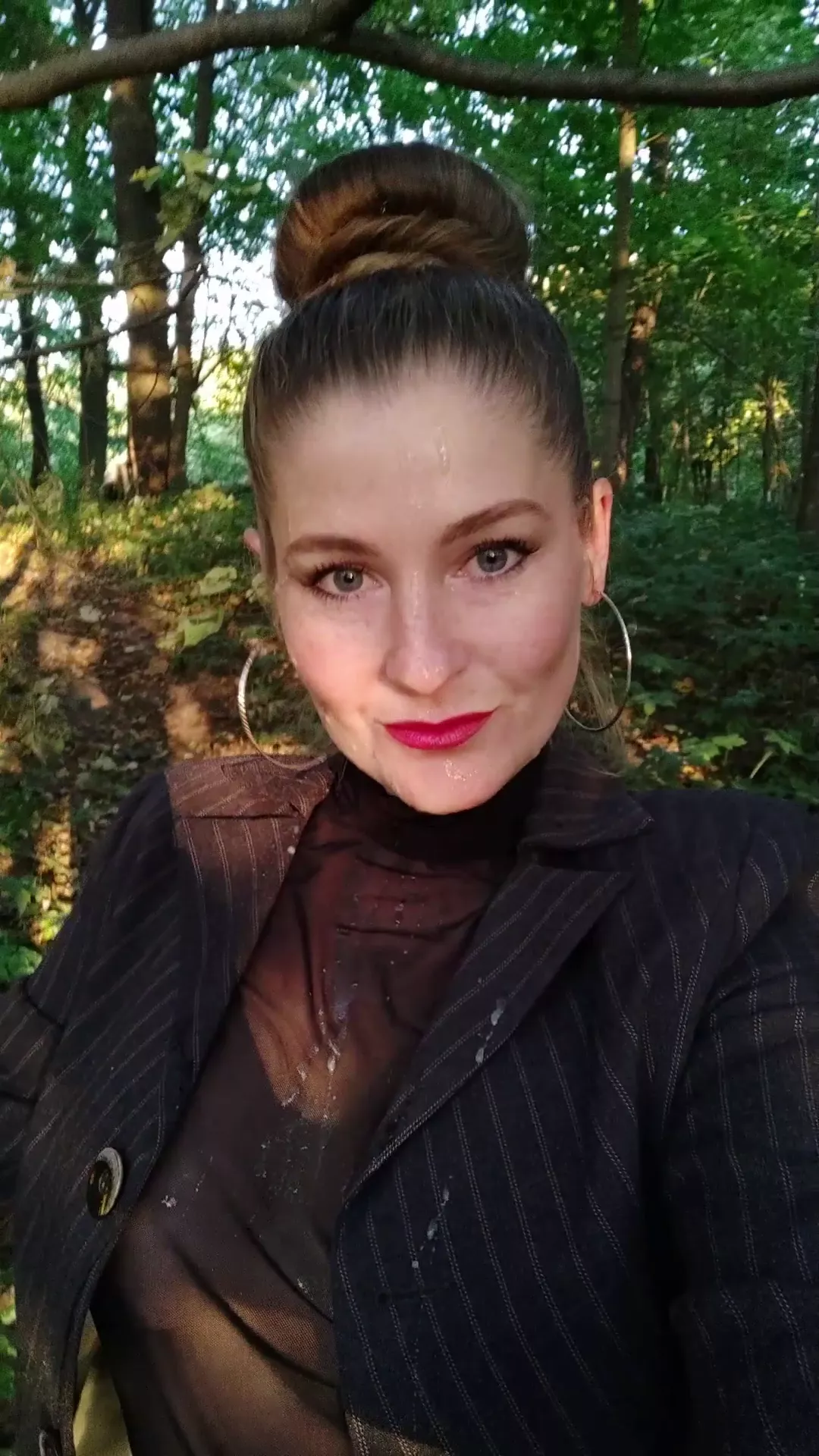 Just a walk with cum