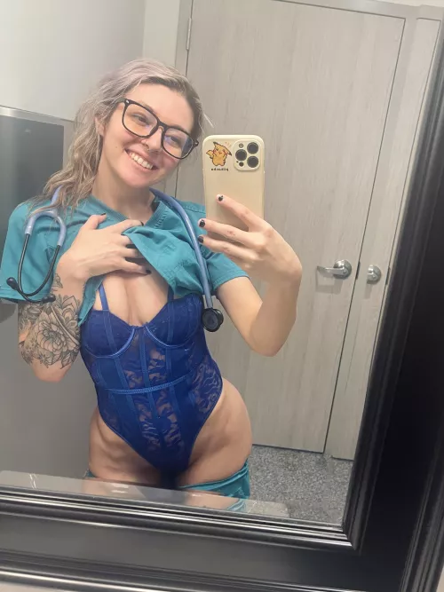 Not sure what you think… but this is what i wear under my scrubs