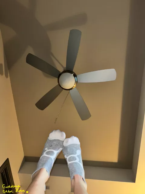 Relaxing after working out is the best