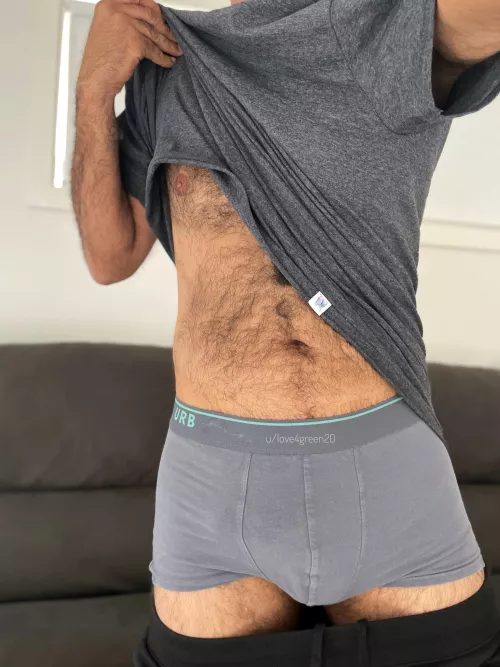 The couch behind me is really comfy in case you were tempted to try it.