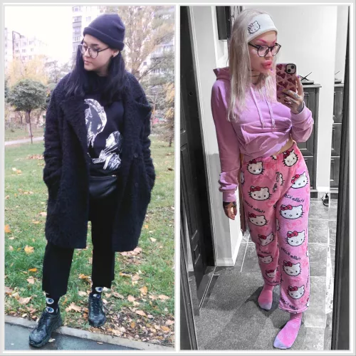 This is how my style changed🥰 Bimbofication is everything 🙏🏻