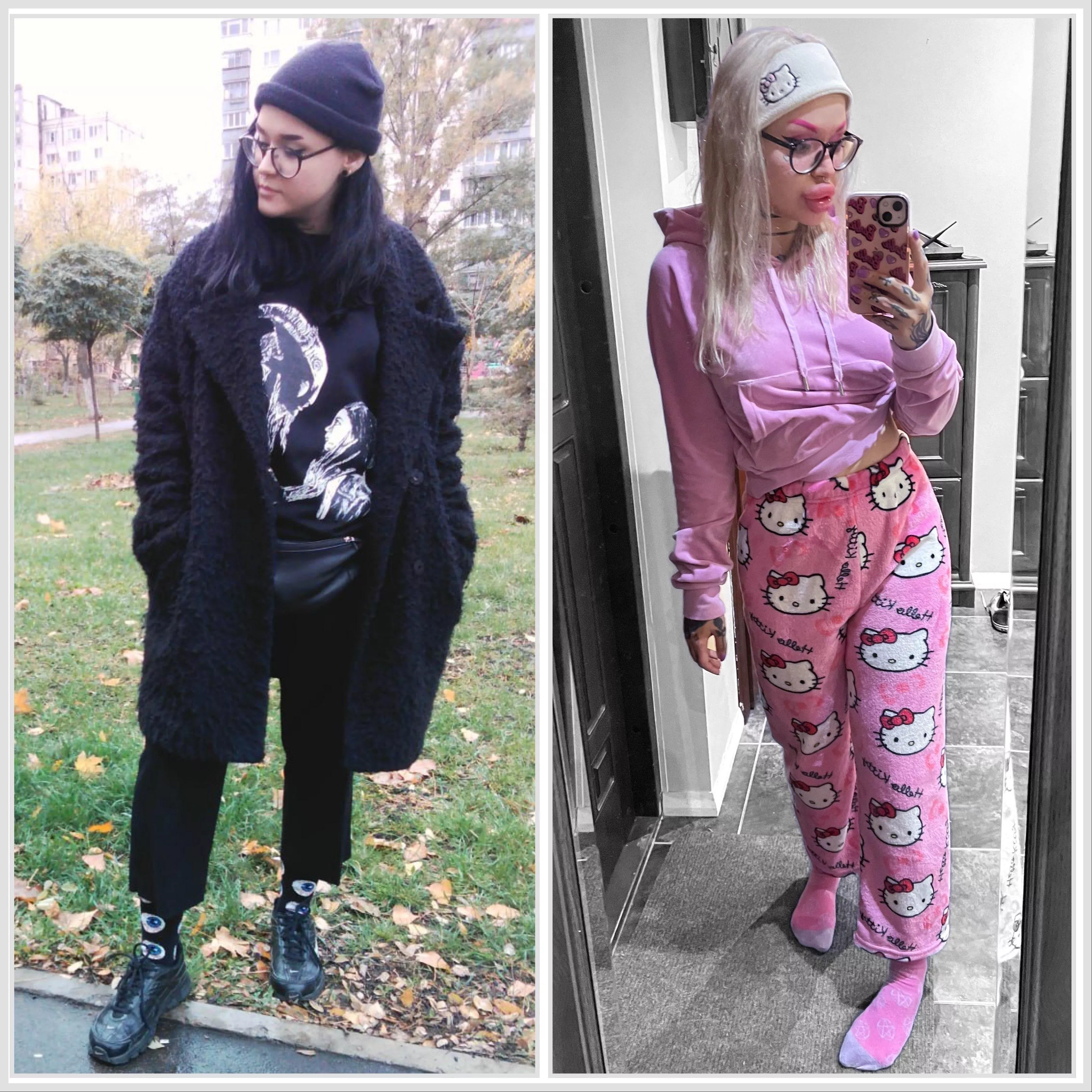 This is how my style changed🥰 Bimbofication is everything 🙏🏻