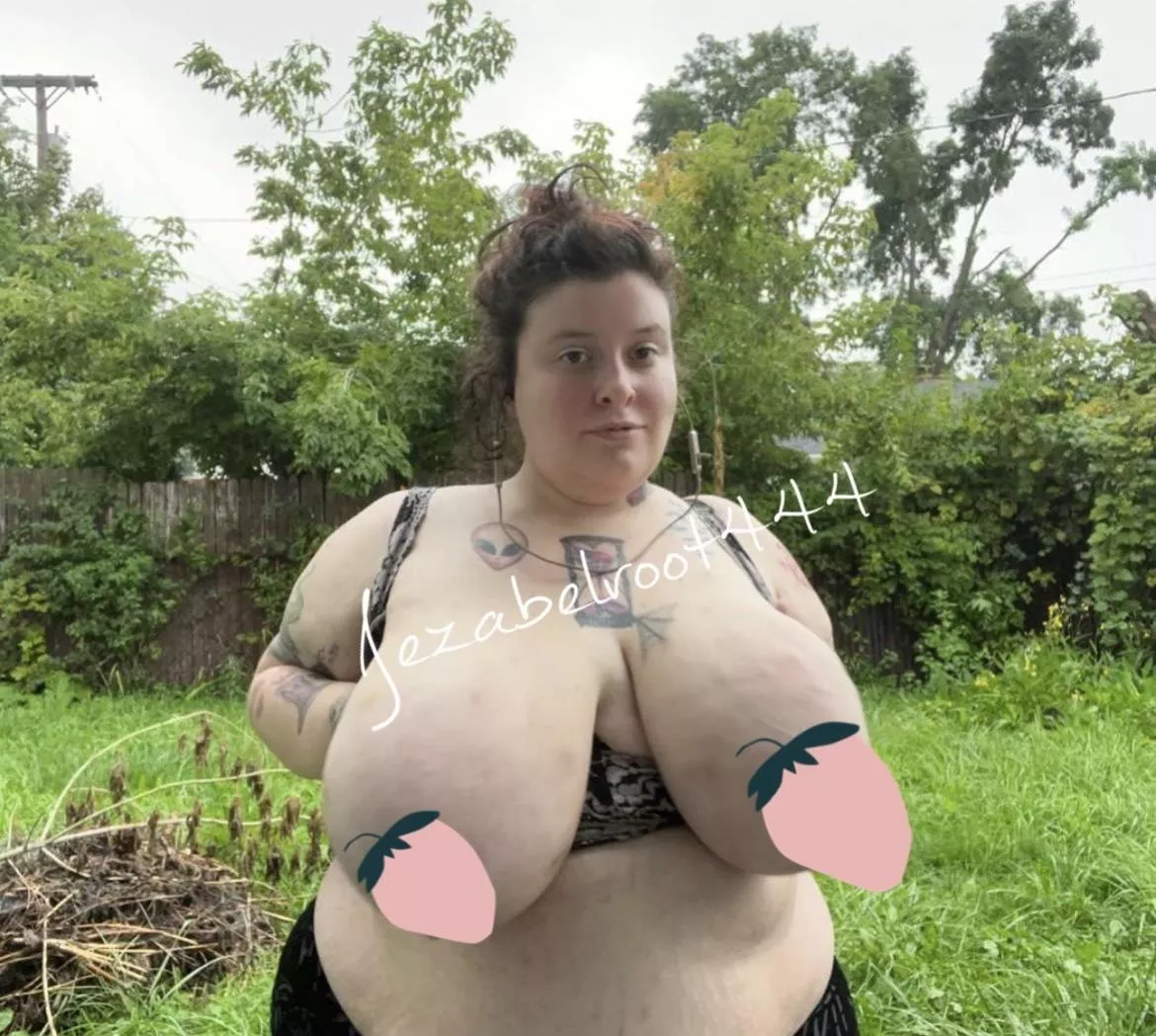 Would you burry your face in my huge tits?