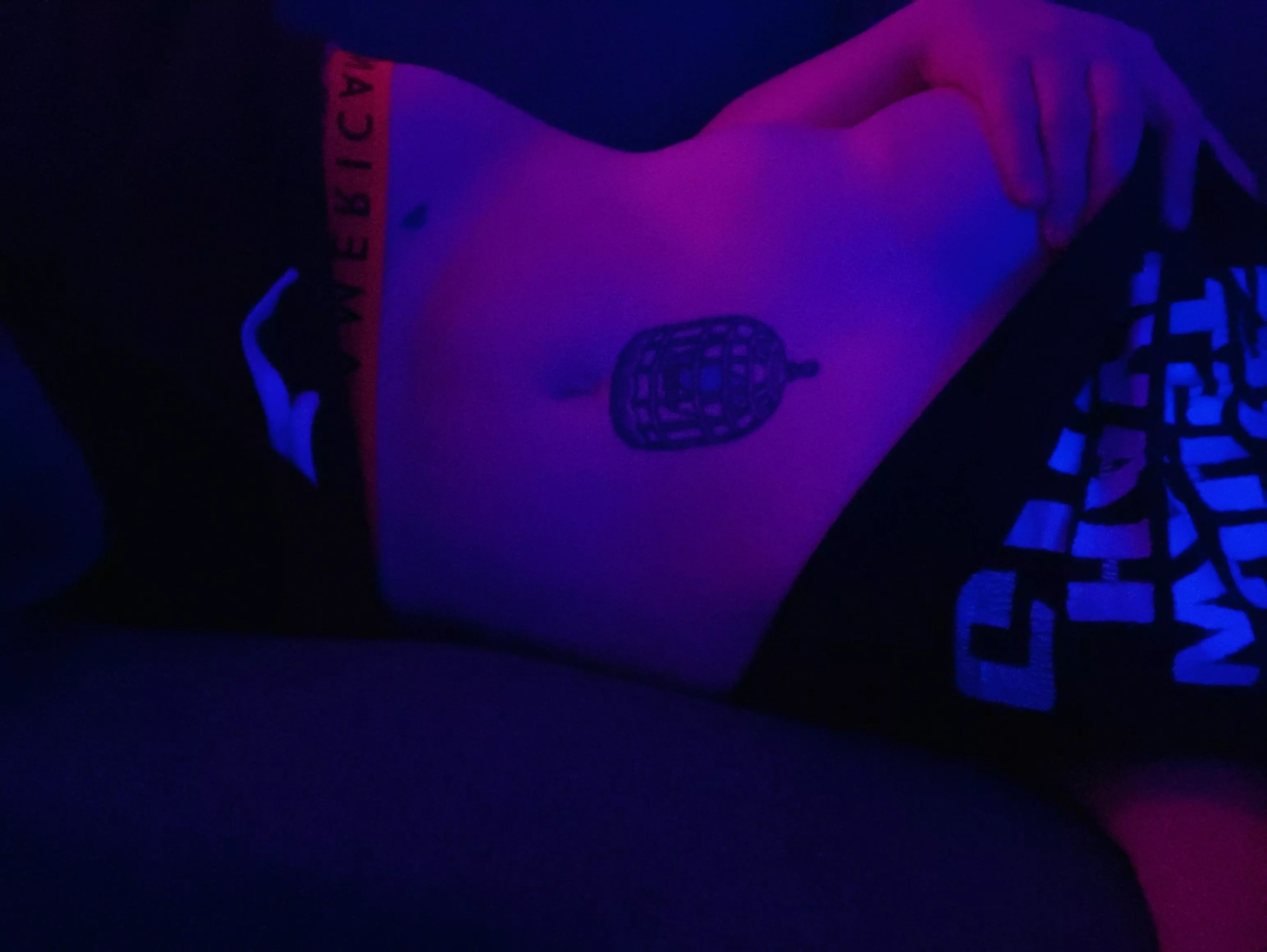 Butch bi trans girl really feeling in love with how my body looks