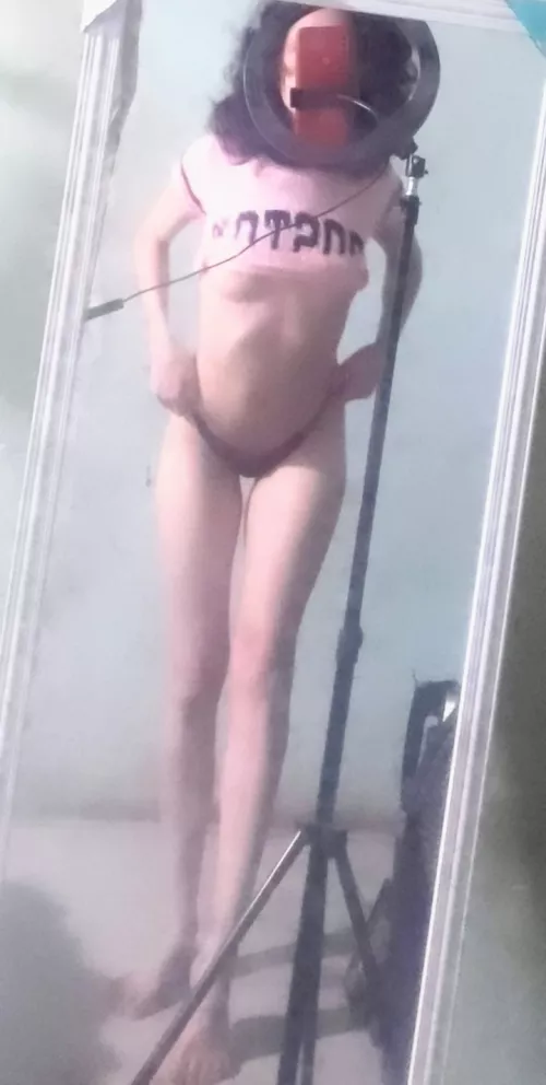 Do you want me to raise my panties higher or lower?