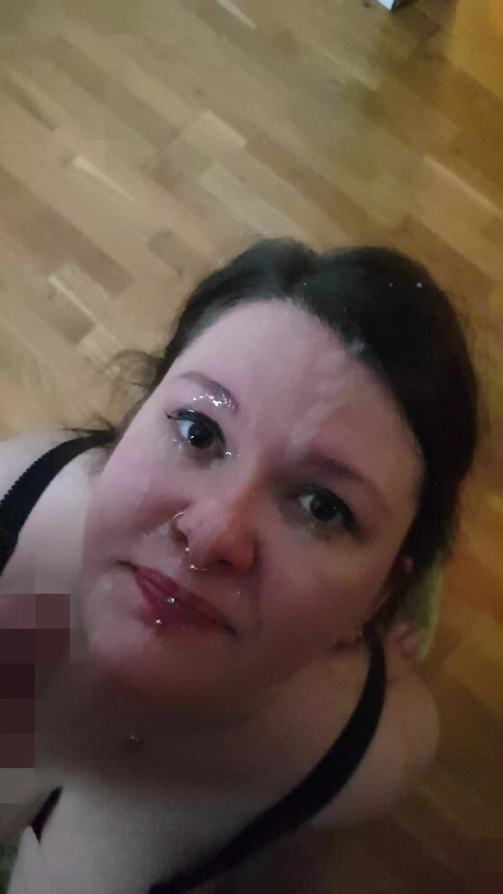 I love the feeling of Cum on my face❤️