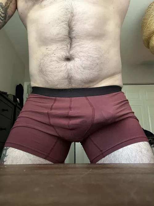 Love the way these briefs show the outline of my tip