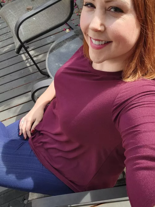 Loving the fall weather!