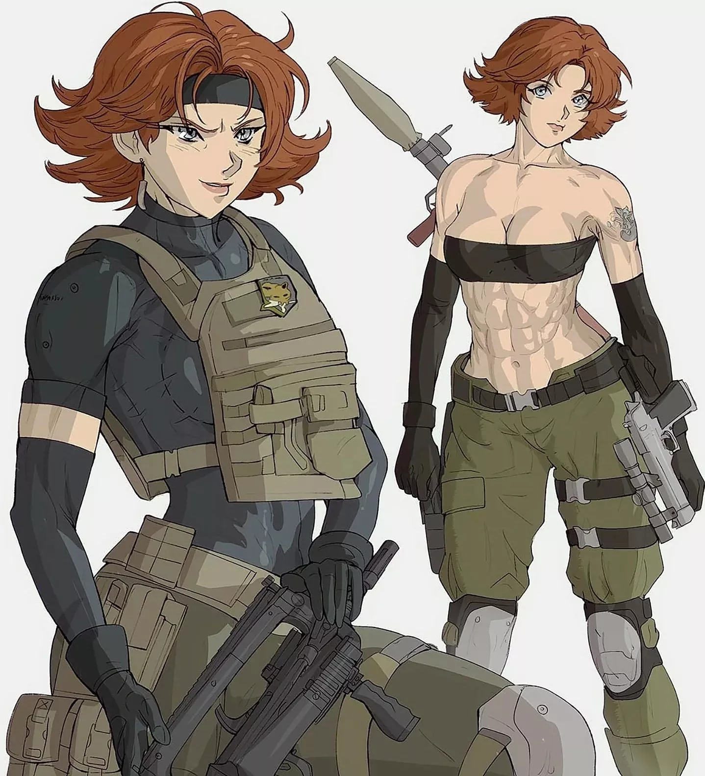 meryl from metal gear solid [yoracrab]