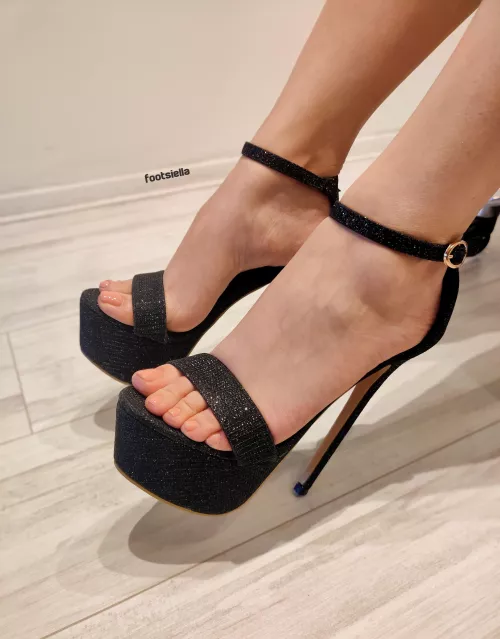 My sparkly stilettos