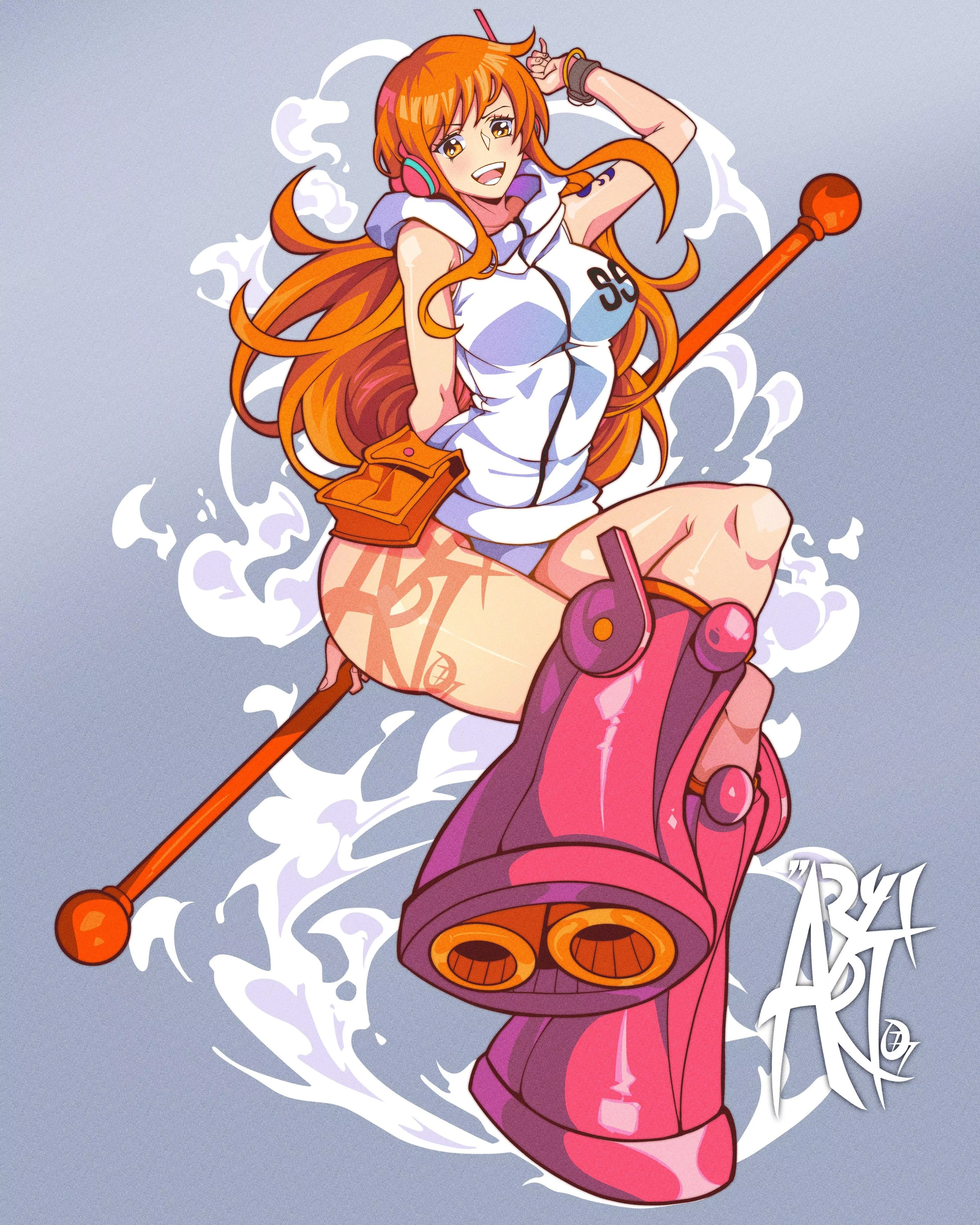 Nami on Egghead