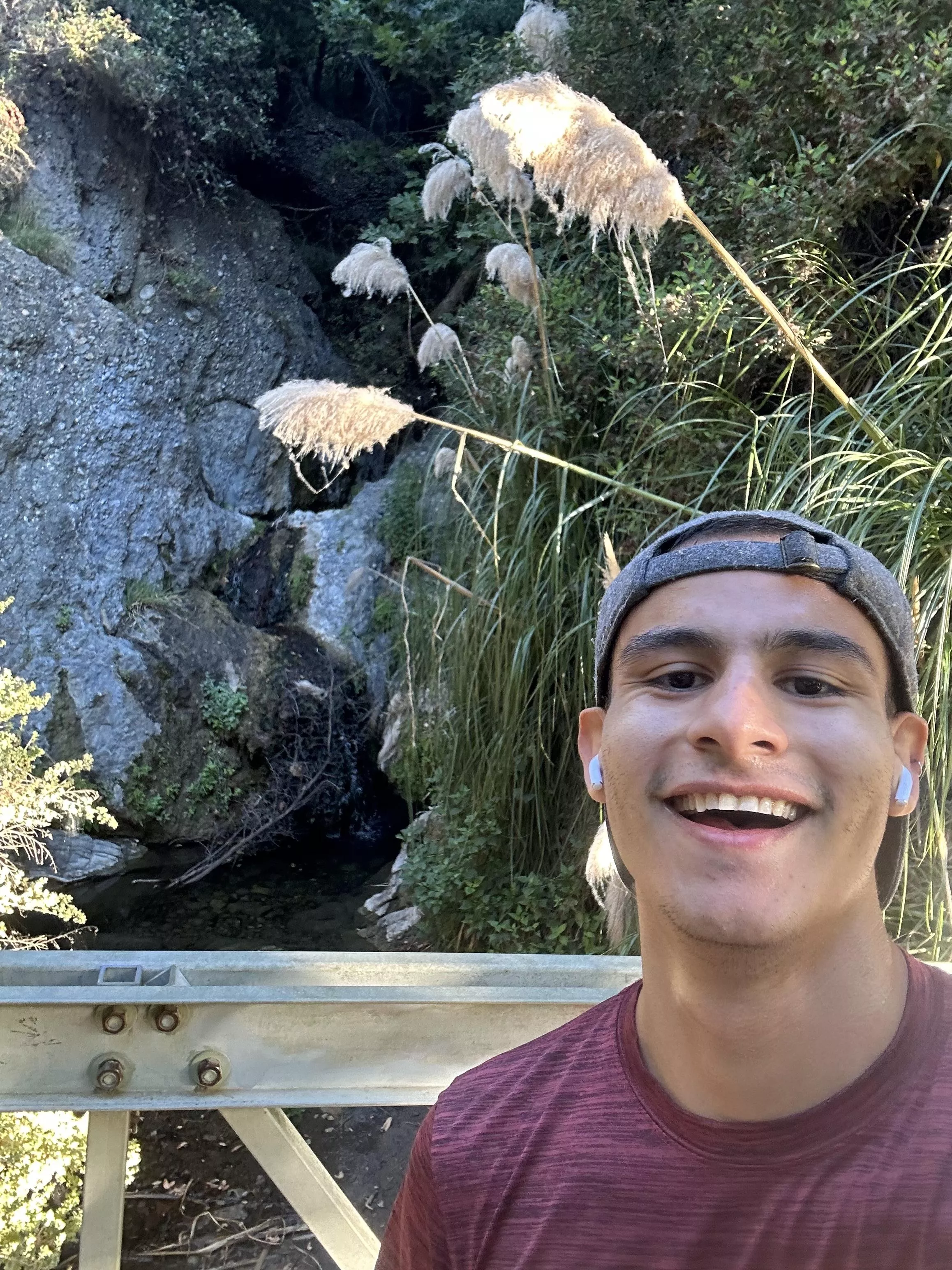 On vacation, went hiking, took a photo with what is technically named a “waterfall”, totally worth it. Happy Monday y’all!!