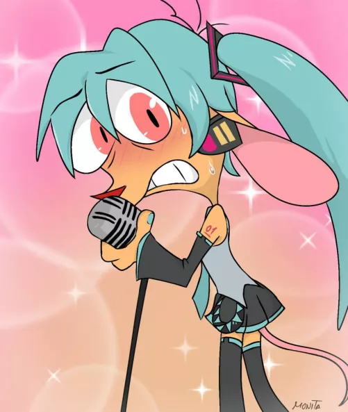 Ren as Hatsune Miku