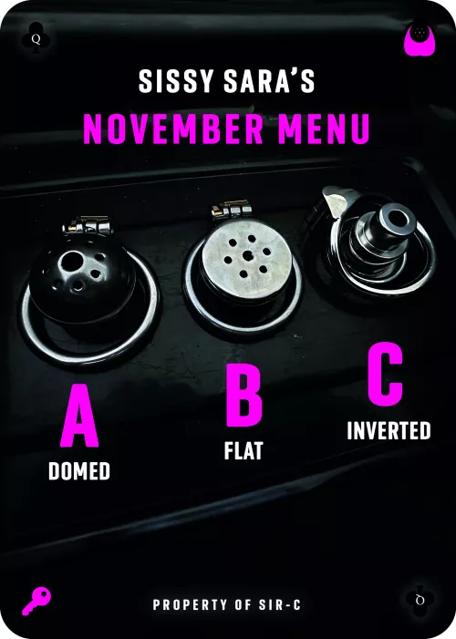 Sara's November Fate... you choose, please vote... 😈