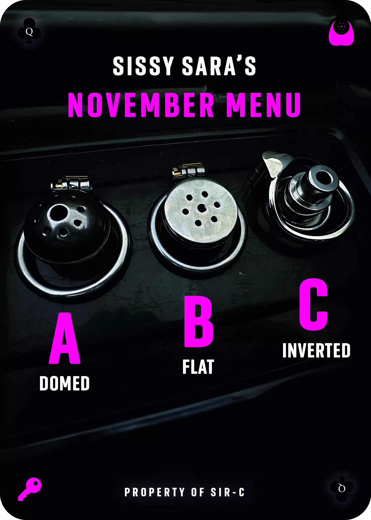 Sara's November Fate... you choose, please vote... 😈