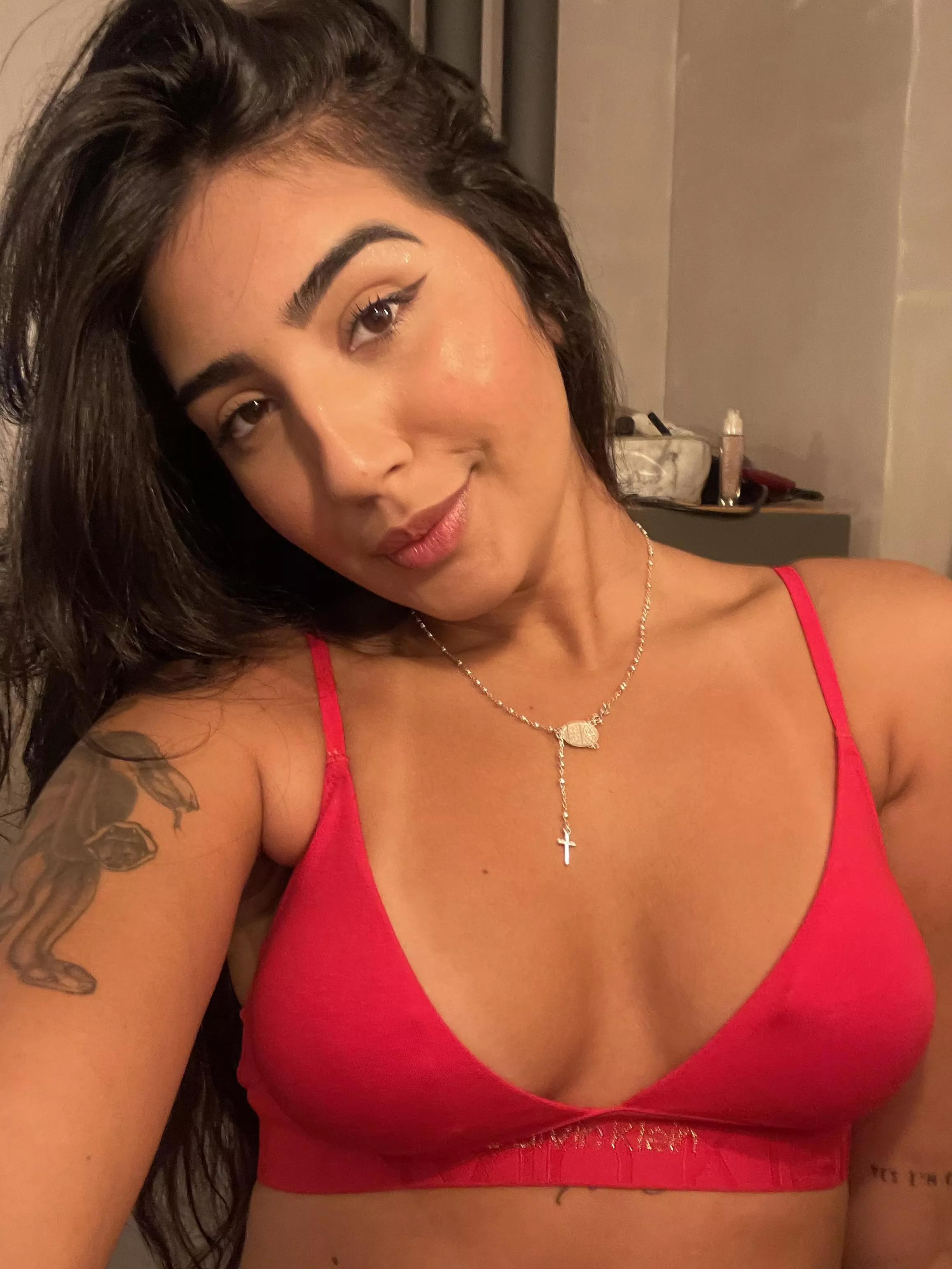 U got me I'm ticklish