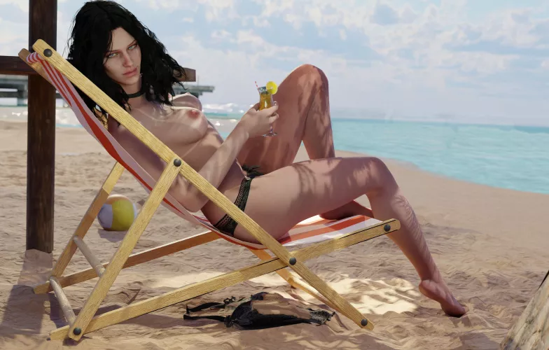 Yen sunbathing (wtfsths)