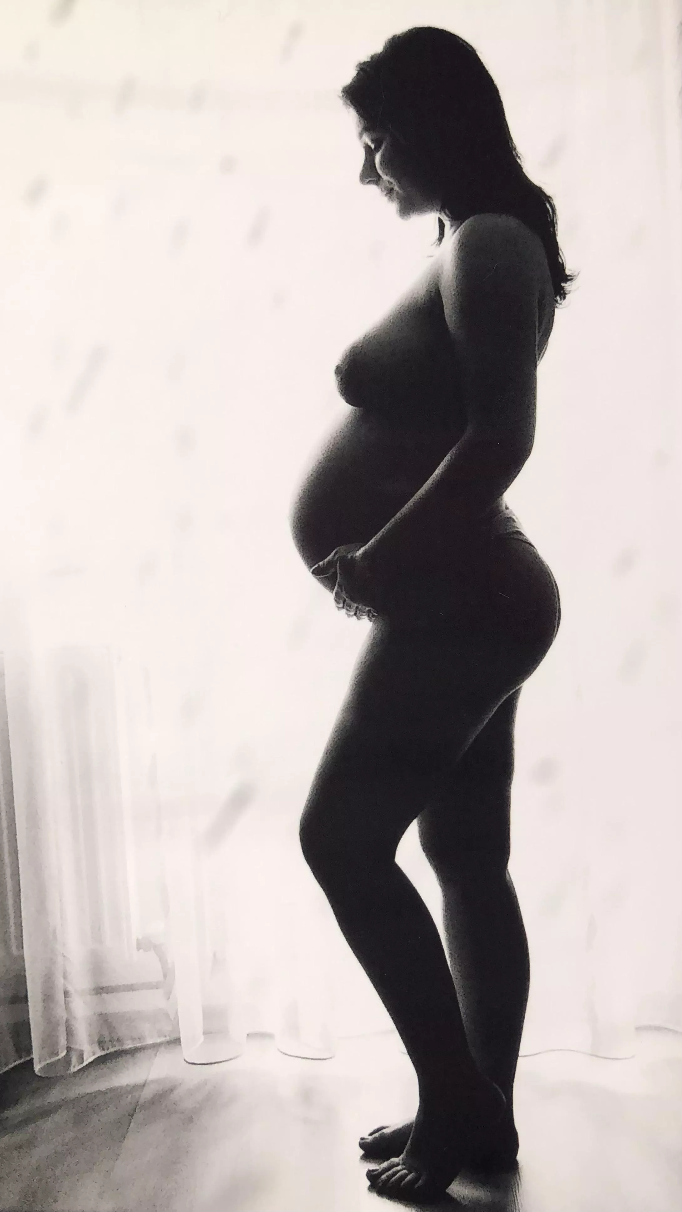 Black and white pregnancy ⚫️🎨