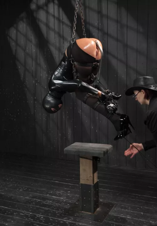 Cassandra Nix being hung up by Claire Adams