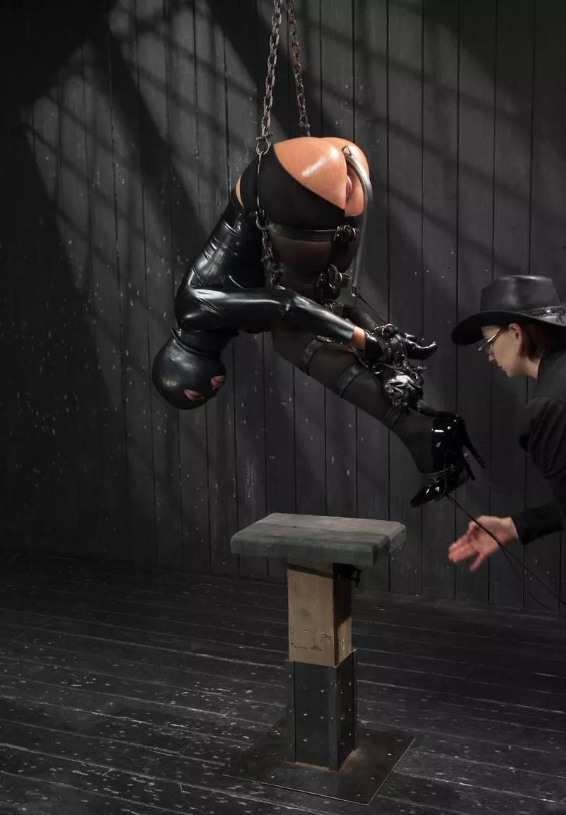 Cassandra Nix being hung up by Claire Adams