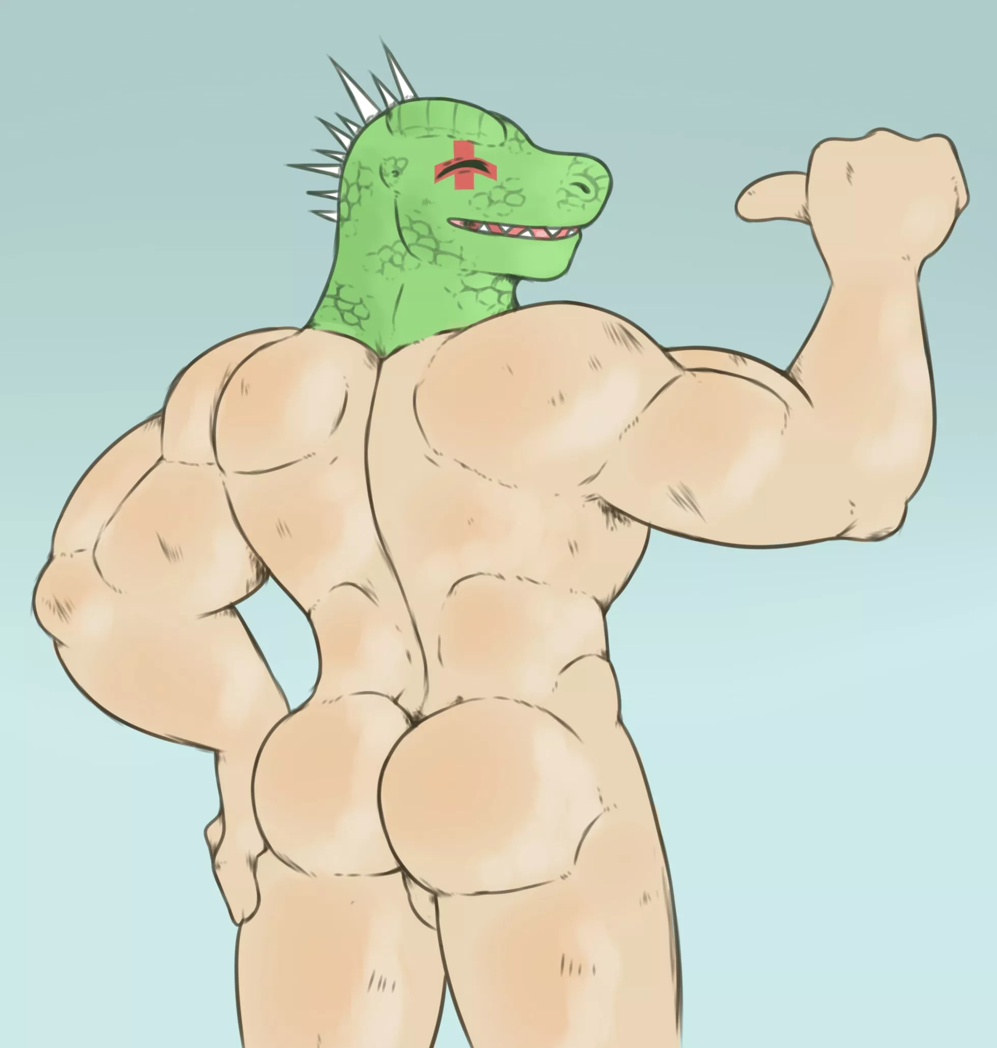 [Dorohedoro] Kaiman ass (flesh4momo)