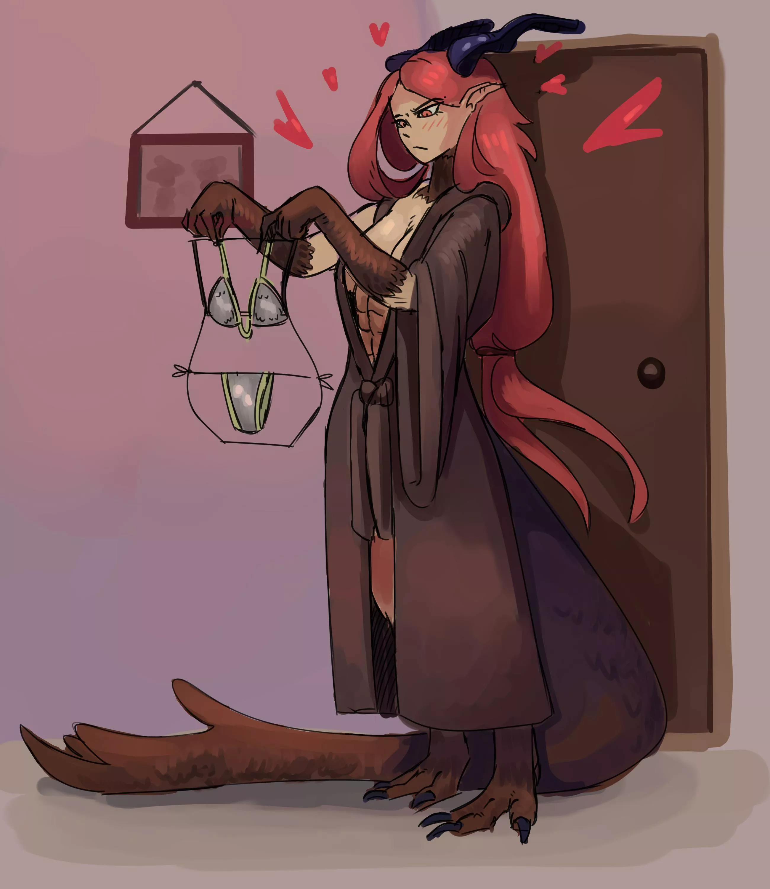 Dragon went shopping for the wife. [Me]